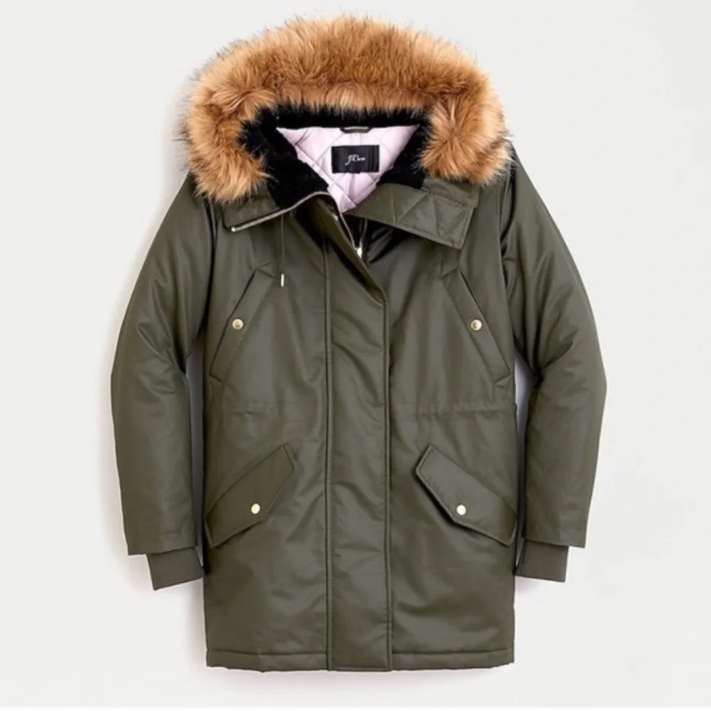 J.Crew Winter Perfect Parka Coat